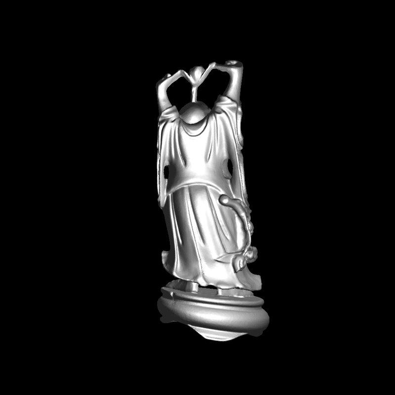 TinyRenderer 离线渲染的 Buddha 模型